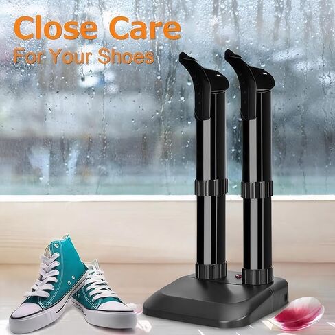 Air Choice Boot Dryer, Electric Shoe & Glove Dryer with Heat Blower Fan, 180 Mins Timer, Detachable Racks, Helps Reduce Odor, 4 Boot Warmer for Work Boots, Ski Boots, Sneakers, Gloves, and Hats in Saudi Arabia