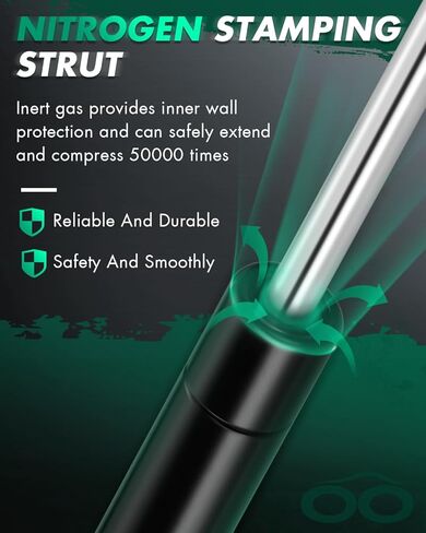 SCITOO Hood Trunk Lift Supports Replacement Struts Gas Springs Shocks Fit for Chrysler 300 2005-2008 in Kuwait