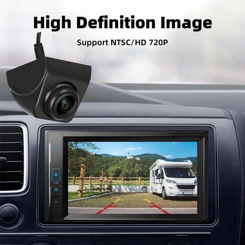360° Rotation HD Backup Camera Front/Rear View Camera with Great Night Vision IP69K Waterproof Reverse Camera 1080P Vehicle Backup Camera for Truck in Saudi Arabia