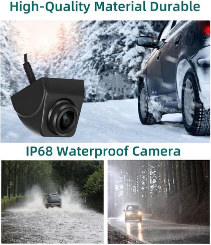 360° Rotation HD Backup Camera Front/Rear View Camera with Great Night Vision IP69K Waterproof Reverse Camera 1080P Vehicle Backup Camera for Truck in Saudi Arabia