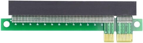 xiwai PCI-E Express 8X to 8X Male to Female Extension PCIE 3.0 Slot Riser Extender Card Ribbon Flexible Cable 20cm in Saudi Arabia
