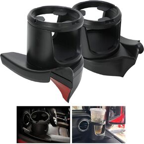 حامل أكواب SUNPIE من جانب الركاب، متوافق مع 2018-2024 Jeep Wrangler JL JT، مكان زجاجات يصل إلى 30 أونصة، حامل باب إكسسوارات JL، حامل مشروبات الزجاجة قطعة واحدة (جانب الركاب) in Kuwait