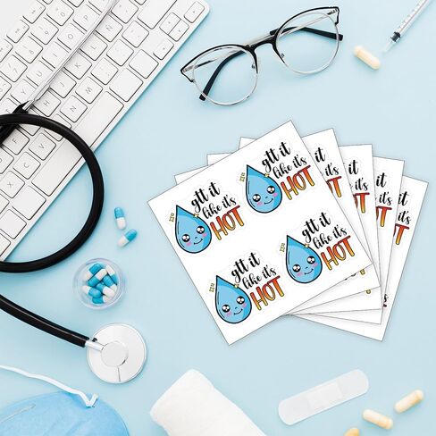 YAZMEEN 20 Pcs Funny Colon Organ Stickers This Too Shall Pass Stickers Decals for Water Bottle Notebook Phone Work Accessories Stickers for Nursing Doctor Assistant Student Medical Staff（Size 2.5''） in Kuwait