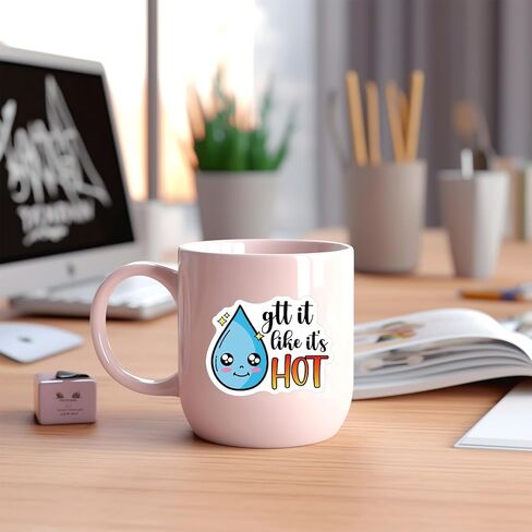 YAZMEEN 20 Pcs Funny Colon Organ Stickers This Too Shall Pass Stickers Decals for Water Bottle Notebook Phone Work Accessories Stickers for Nursing Doctor Assistant Student Medical Staff（Size 2.5''） in Kuwait