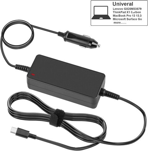 TREE.NB 42W 12V 2.58A Surface Car Charger, Power Supply for Microsoft Surface Pro 3/Pro 4/Pro 5/Pro 6, Surface Book, Surface Go, Surface Laptop with USB Charging Port(5V 2.1A) in Saudi Arabia