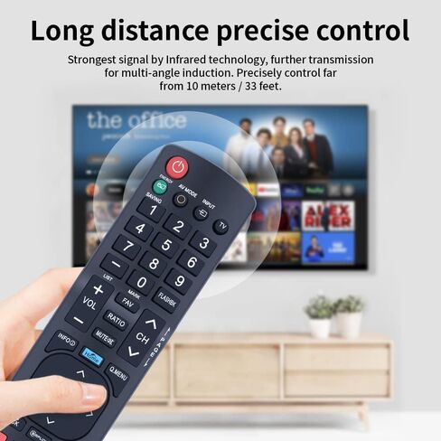 AKB72915239 Replaced Remote for LG TV 32LV2500 32LV3500 22LV2500 26LV2500 32LK330 32LK450 22LV2500UA 42LK450 42LK450UB 42LK450UH 47LK450 47LK520 47LK520UA 55LK520 55LK520UA 55LV5300 in Kuwait
