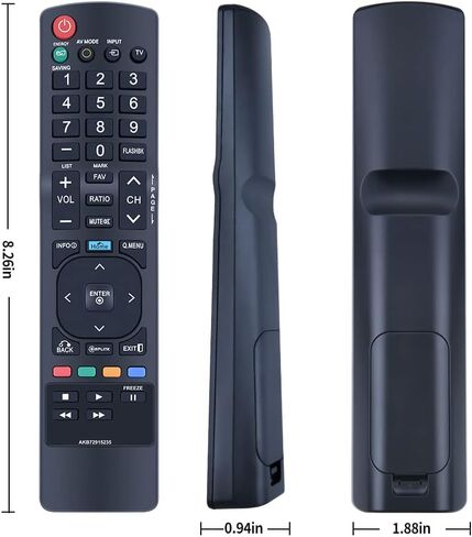 AKB72915239 Replaced Remote for LG TV 32LV2500 32LV3500 22LV2500 26LV2500 32LK330 32LK450 22LV2500UA 42LK450 42LK450UB 42LK450UH 47LK450 47LK520 47LK520UA 55LK520 55LK520UA 55LV5300 in Kuwait