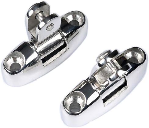Thorn Boat Bimini Top Deck Hinge Swivel Mount with Removable Quick Release Pin 316 Stainless Steel Include Screws in Saudi Arabia