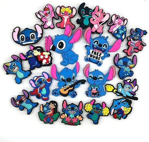 30PCS Croc Charms Pack Shoe Decoration for Girls Boys in Saudi Arabia