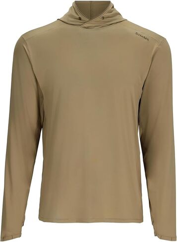 Simms SolarFlex UPF 50+ Shirt - Premium Sun Protection Hoodie for Men, Lightweight, Quick-Dry, Breathable Outdoor Apparel for Men (Regiment Camo Cinder, X-Large) in Saudi Arabia