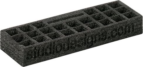 SD Studio Designs Modern Flexible Foam Table Top Organizer for Pencils 2 Pk, 10 mm Slots in Saudi Arabia