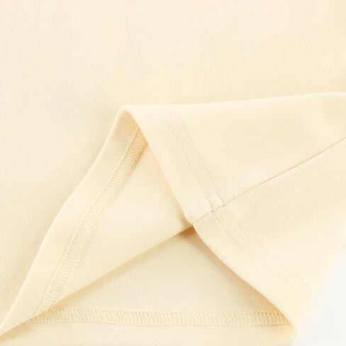 تي شيرت خريفي بأكمام طويلة من القطن الناعم للأولاد والبنات بلون سادة للأطفال من عمر 2T-8 سنوات in Kuwait