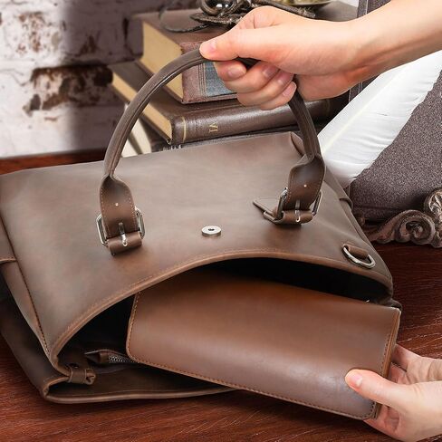 2 علبة منظم لساعة السفر للرجال والنساء| حافظة عرض جلدية للساعة | عرض الساعة وتخزينها وحاملها | علبة ساعة لمجموعة ساعات الرجال والنساء (علبة ساعة بني/بني-2) in Kuwait