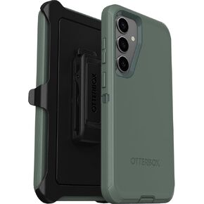 OtterBox Samsung Galaxy S24+ Defender Series Case - Black, Rugged & Durable, with Port Protection, Includes Holster Clip Kickstand