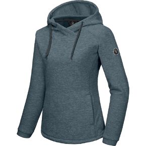 Little Donkey Andy Womens Winter Warm Polar Fleece Pullover Hoodie Lightweight Thermal Sweatshirts Running Hiking