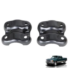 2PCS Rear Axle U Bolt Plate Replacement for 1988-1998 Silverado Sierra 1500 Tahoe Yukon 15592586