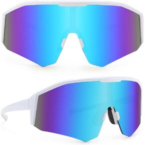 Karsaer Sports Sunglasses Cycling Glasses Visor Cool Shades Youth Baseball Softball Sun Glasses for Boys Girls 8-14