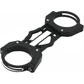 Motorcycle Front Fork Brace Balance Shock Bracket Suspension Absorber Stabilizer Holder for Harley Sportster XLIron 883 1200()
