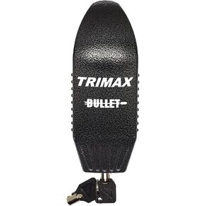 Trimax TBL338 Bullet Latch Lock Internal Shackle Trailer Door Lock, Grey