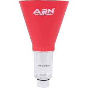 ABN Automotive Funnel - Engine Oil Funnel Compatible with Subaru for Use as Oil Change Funnel with No Spill with Adapter