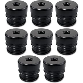 Silicone Body Mount Compatible with 2008-2016 Ford F-250 F-350 Crew Cab Top Grade Silicone Mounts Improve Ride Durable Components Outperforms OEM and PU Mounts
