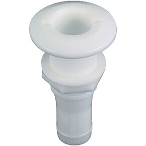 Perko Thru-Hull Connections - 1/2" White Plastic