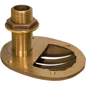 GROSS MECHANICAL GROCO 3/4 Bronze Combo Scoop Thru-Hull w/Nut