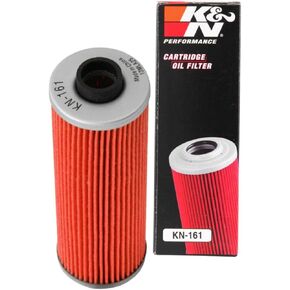 K&N Motorcycle Oil Filter: High Performance, Premium, Designed to be used with Synthetic or Conventional Oils: Fits Select BMW Motorcycles, KN-161