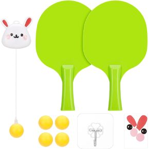 تنس الطاولة المعلقة في الأماكن المغلقة، مجموعة التمرين الذاتي، جهاز تدريب تنس الطاولة المحمول، مدرب بينج بونج، جهاز تدريب كرات بينج بونج المعلقة in Kuwait