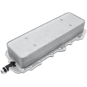 A-Premium Engine Oil Cooler Compatible with Land Rover Range Rover 2014-2021 XF XJ XFR XJR XKR F-Pace F-Type 5.0L