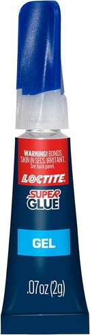 Loctite Super Glue Gel Tube, Clear Superglue for Plastic, Wood, Metal, Crafts, & Repair, Cyanoacrylate Adhesive Instant Glue, Quick Dry - 0.07 fl oz Tube, Pack of 2 in Saudi Arabia