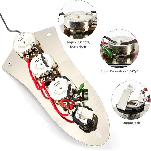 Loaded Prewired 3-Way Control Plate with Wiring Harness for Tele/Telecaster Guitar (GE116) in Saudi Arabia