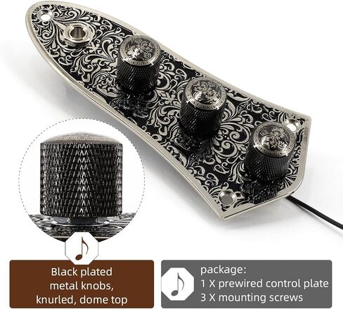 Loaded Prewired 3-Way Control Plate with Wiring Harness for Tele/Telecaster Guitar (GE116) in Saudi Arabia