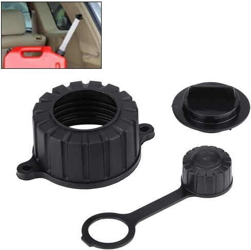 Akozon Gas Can Parts Kit Spout Screw Cap Stopper Cap Rear Vent Gasket Tether Cap(#1) in Saudi Arabia