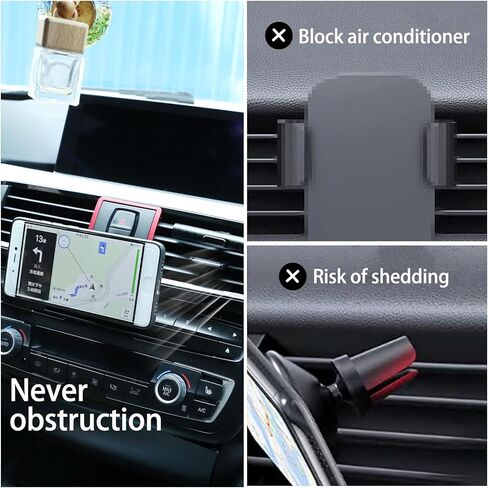 LLKUANG لسيارات BMW 3 4 Series M3 M4 F30 F31 F32 F33 F34 F36 F80 F82 F83 حامل الهاتف الخلوي الدوار 360 درجة حامل الهاتف المحمول أسود (مغناطيس) (أسود) in Saudi Arabia