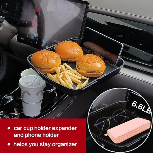 حامل أكواب السيارة قابل للحمل، حامل أكواب المشروبات المتوسع لحامل أكواب السيارة، حامل الهاتف، صينية طعام السيارة لتناول الطعام لجميع الأغراض، حامل أكواب السيارة للشاحنة، الوجبات الخفيفة، منظم فرنسي، ملحقات رحلة الطريق in Kuwait