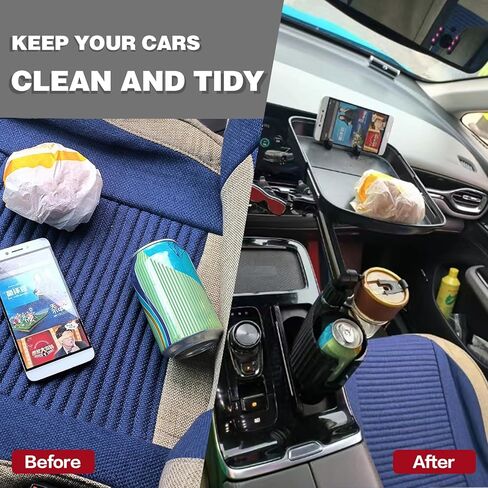 حامل أكواب السيارة قابل للحمل، حامل أكواب المشروبات المتوسع لحامل أكواب السيارة، حامل الهاتف، صينية طعام السيارة لتناول الطعام لجميع الأغراض، حامل أكواب السيارة للشاحنة، الوجبات الخفيفة، منظم فرنسي، ملحقات رحلة الطريق in Kuwait