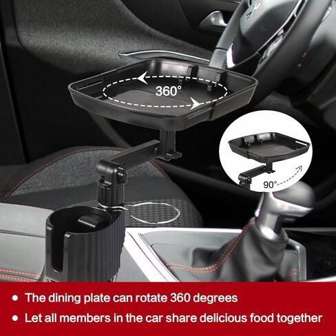 حامل أكواب السيارة قابل للحمل، حامل أكواب المشروبات المتوسع لحامل أكواب السيارة، حامل الهاتف، صينية طعام السيارة لتناول الطعام لجميع الأغراض، حامل أكواب السيارة للشاحنة، الوجبات الخفيفة، منظم فرنسي، ملحقات رحلة الطريق in Kuwait