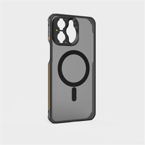حافظة Fotorgear المغناطيسية لهاتف iPhone 15pro، حافظة هاتف معدنية فاخرة غير لامعة Magsafe متوافقة مع عدسة T-Mount/حلقة محول مرشح 67 مم، حافظة هاتف واقية مضادة للصدمات قابلة للتبديل in Kuwait