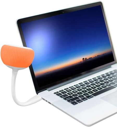 USB Computer Speaker for Desktop, Computer Speakers with Bendable USB Cable, Free Install Loud Volume Laptop Speakers (Pink) in Saudi Arabia