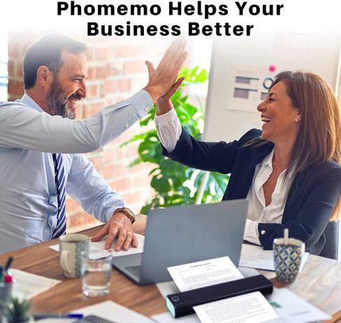 ورق حراري Phomemo A4 بديل للورق الحراري المتوافق مع الطابعة الحرارية A4 المحمولة لطابعة Brother PJ762/PJ763MFi M832 P831، ورق الطابعة، 200 ورقة in Saudi Arabia