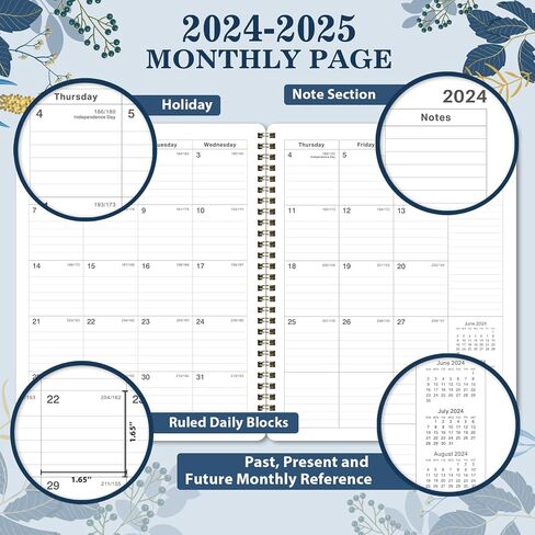 2024-2025 Appointment Book - Weekly Appointment Book 2024-2025, Jul 2024 - Jun 2025, 2024-2025 Planner, 8" x 10", Daily/Hourly Planner 2024-2025 wtih Tabs, Half Hour (30 Mins) Interval, Lay-Flat in Saudi Arabia
