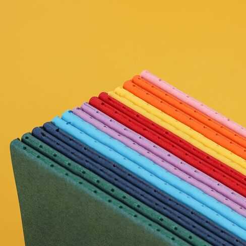 EUSOAR Blank Notebook, 24 Pack Mixed Colorful A6 3.9" x 5.5" 60 Pages Notebook Unlined, Travel Journal Notebook Notepad Set Bulk, Students Office Writing Diary, Subject Memo Scratch in Kuwait