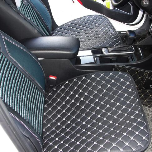 تشتمل الأغطية السفلية لمقعد السيارة المصنوعة من جلد البولي يوريثان على زوج واحد من وسادة مقعد السائق الأمامي وغطاء مقعد خلفي واحد خط أحمر على خلفية سوداء in Kuwait