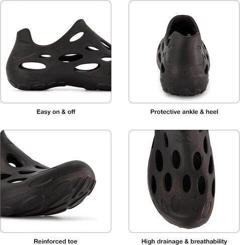 ZeroXposur Mens Aqua Moc - Mens Water Shoes Using Algae-Based EVA - Garden Shoes - Swim Shoes - Aqua Shoes for Men in Saudi Arabia