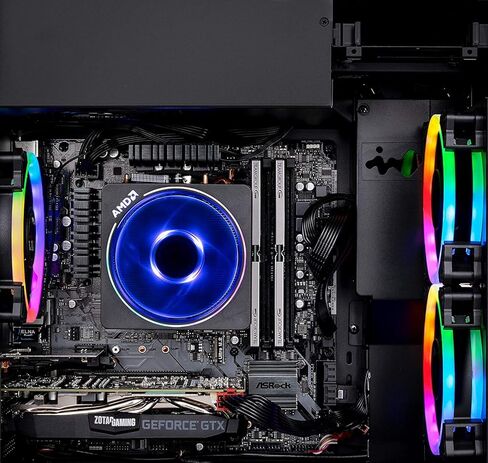 Skytech Omega Gaming PC, Ryzen 7 7700X 4.5 GHz, RTX 4070 Super 12GB GDDR6X, 1TB NVME Gen4, 32GB DDR5 RAM RGB, 750W Gold PSU, Wi-Fi, Win 11 Home in Saudi Arabia