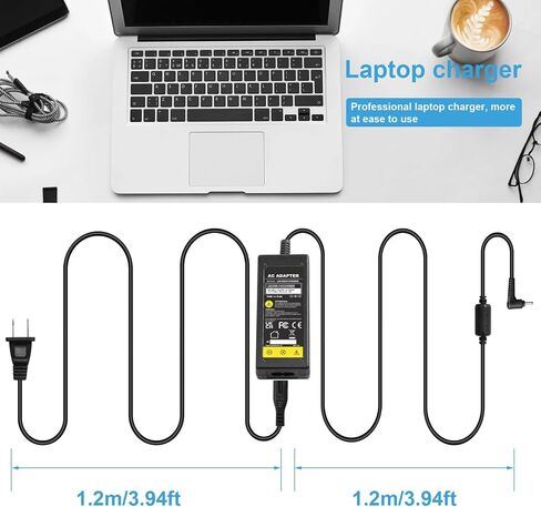 شاحن محول الكمبيوتر المحمول 40 واط 19 فولت 2.1 أمبير لجهاز Samsung KSAS0501900200HU GH44-02888B 18.4 بوصة SM-767AZKBATT، SMT677AZKBATT، SM-T670NZKAXAR، SM-T670NZWAXAR، SM-T677VZKBVZW، SM-T677AZKBATT، SMT670NZ واكسار in Saudi Arabia