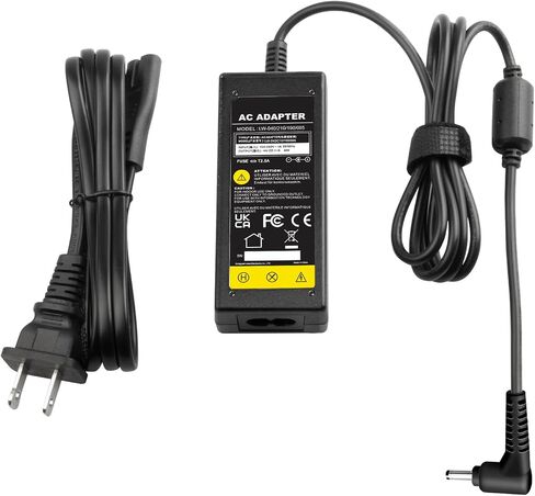شاحن محول الكمبيوتر المحمول 40 واط 19 فولت 2.1 أمبير لجهاز Samsung KSAS0501900200HU GH44-02888B 18.4 بوصة SM-767AZKBATT، SMT677AZKBATT، SM-T670NZKAXAR، SM-T670NZWAXAR، SM-T677VZKBVZW، SM-T677AZKBATT، SMT670NZ واكسار in Saudi Arabia