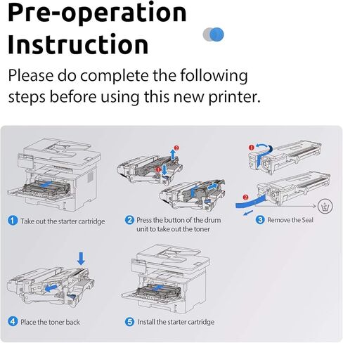 Pantum M7202FDW الكل في واحد طابعة ليزر ناسخة ماسحة فاكس، سرعة طباعة ونسخ عالية، طباعة تلقائية على الوجهين، مع إمكانيات لاسلكية وإيثرنت وUSB (V2W81B) in Kuwait
