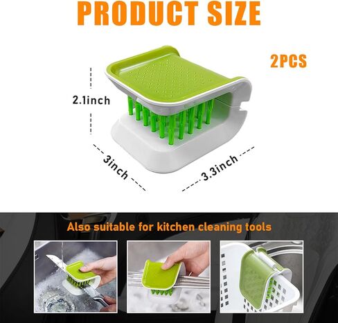 فرشاة تنظيف حزام أمان السيارة، أداة غسيل خضراء مزدوجة الجوانب على شكل حرف U، فرشاة تنظيف أدوات المائدة متعددة الوظائف، مستلزمات تنظيف حزام أمان ملحقات السيارة العالمية in Kuwait